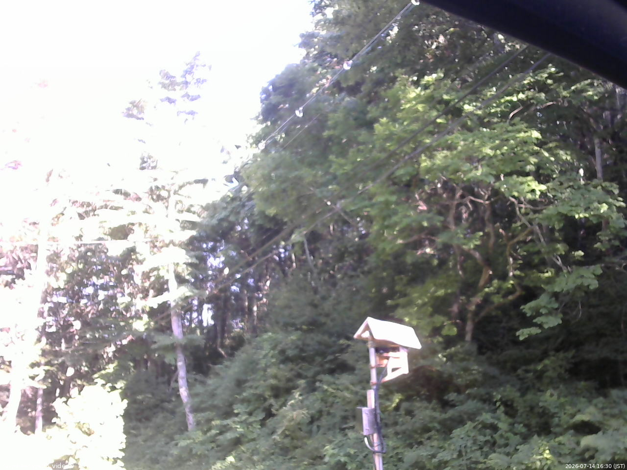 長野県菅平高原 ゆたか山荘 温度計 2026/07/14 16:30