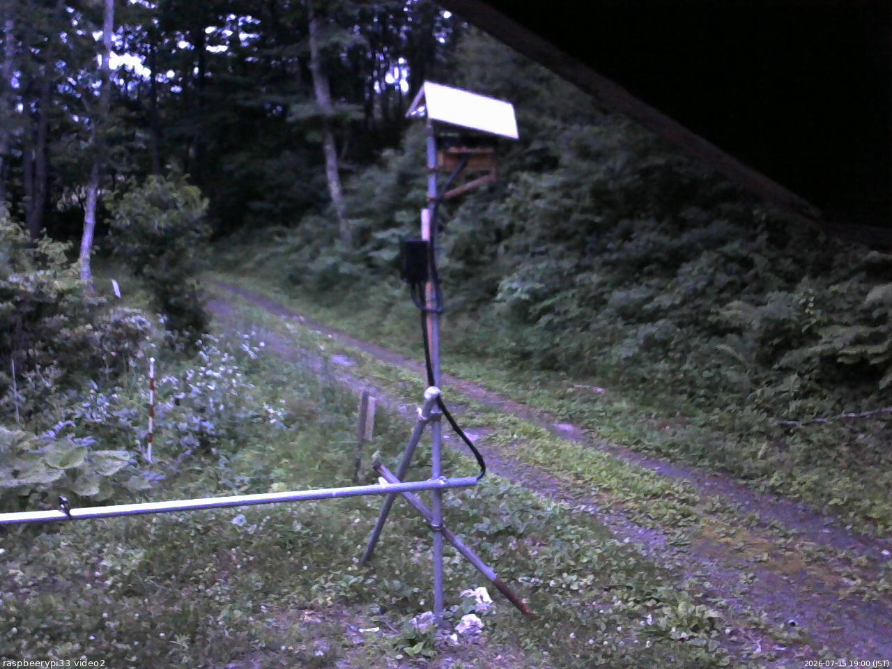長野県菅平高原 ゆたか山荘 南側 2026/07/15 19:00