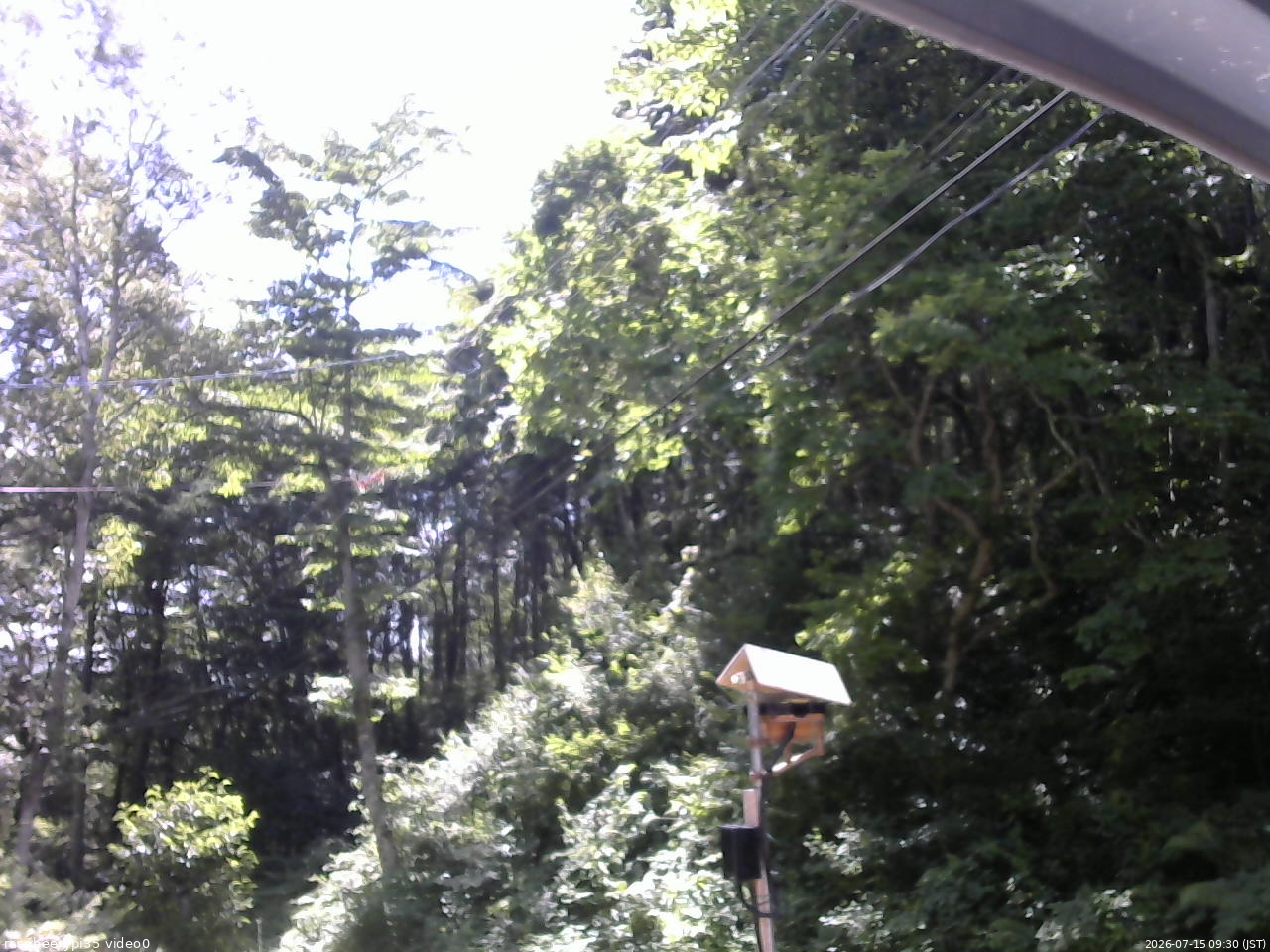 長野県菅平高原 ゆたか山荘 温度計 2026/07/15 09:30