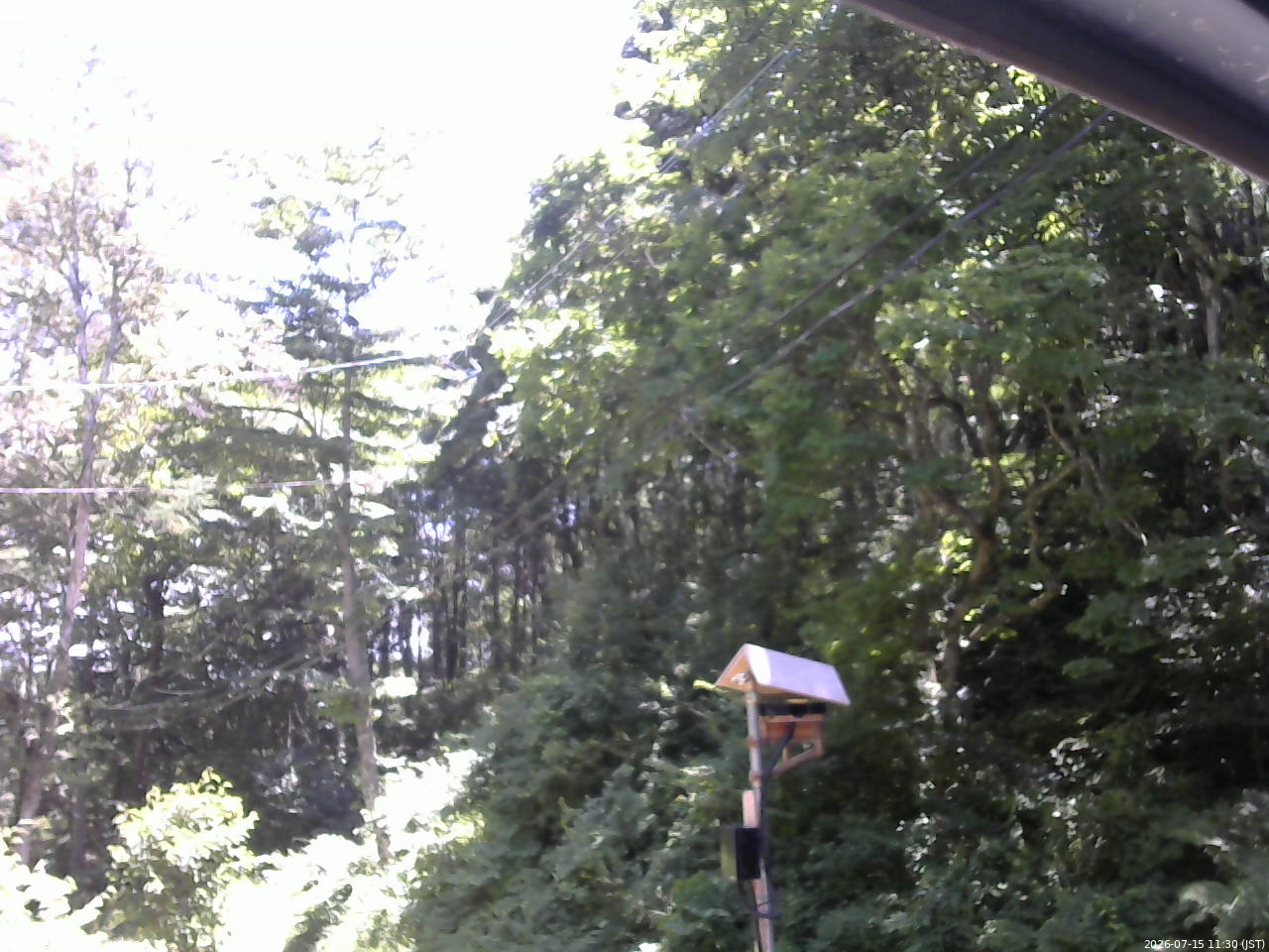 長野県菅平高原 ゆたか山荘 温度計 2026/07/15 11:30