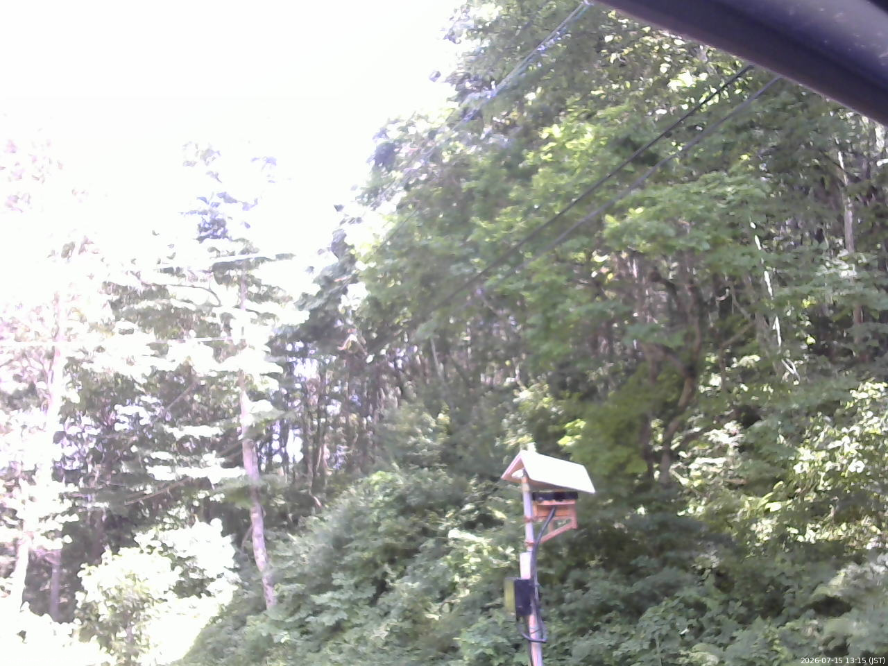 長野県菅平高原 ゆたか山荘 温度計 2026/07/15 13:15