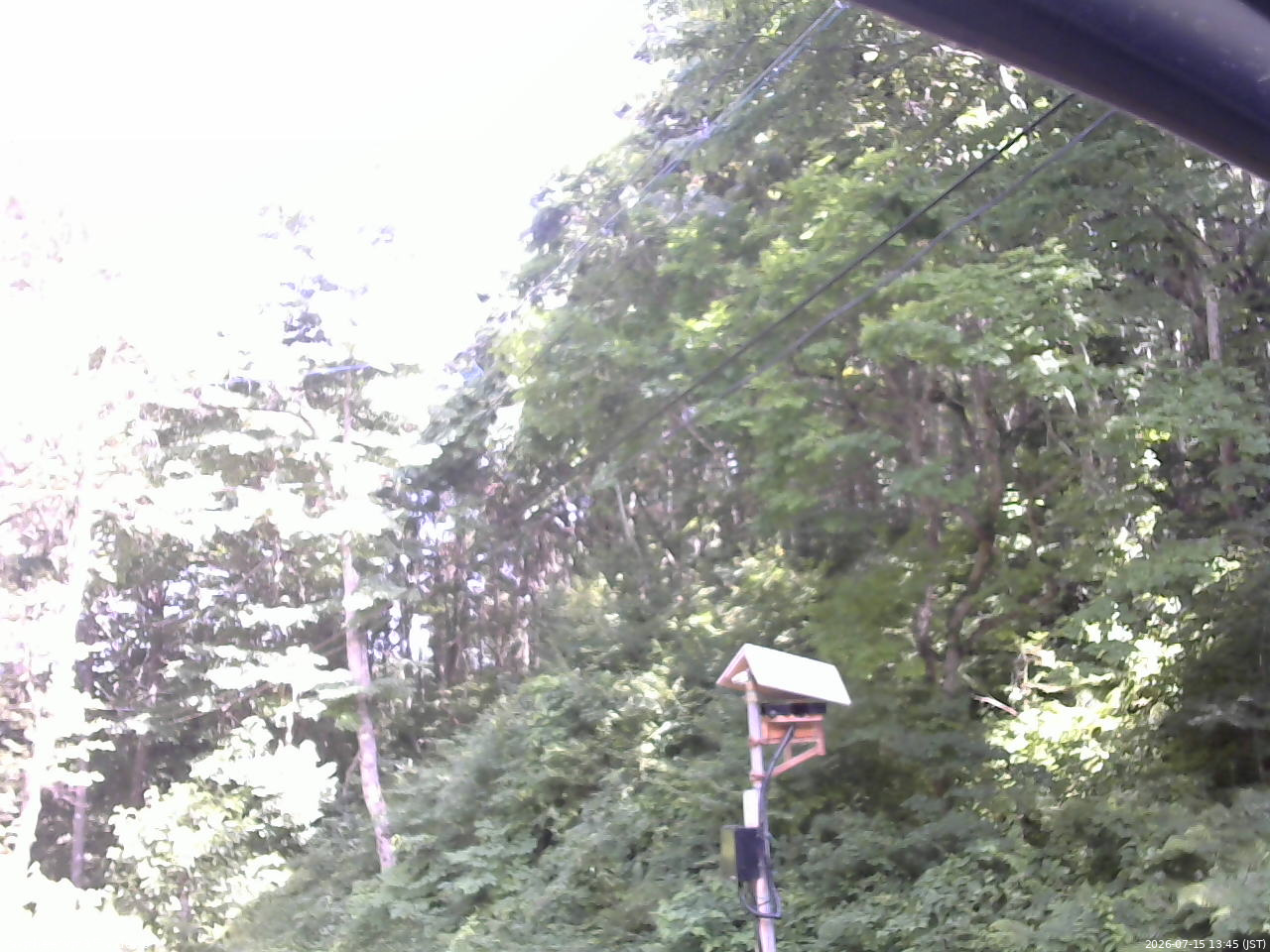 長野県菅平高原 ゆたか山荘 温度計 2026/07/15 13:45