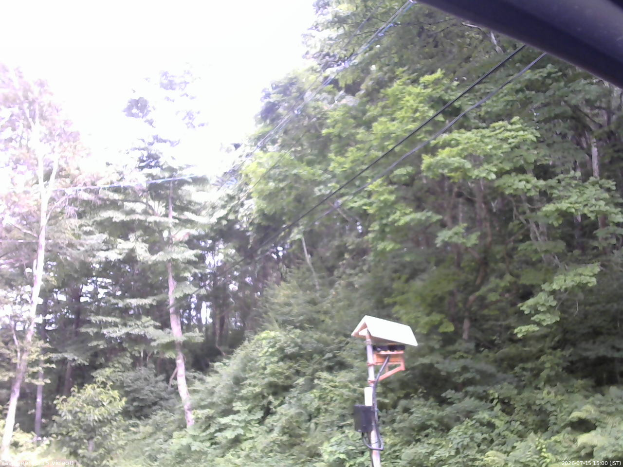 長野県菅平高原 ゆたか山荘 温度計 2026/07/15 15:00