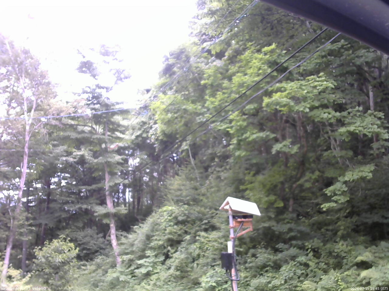 長野県菅平高原 ゆたか山荘 温度計 2026/07/15 15:45