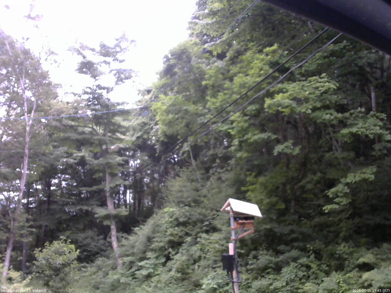長野県菅平高原 ゆたか山荘 温度計 2026/07/15 17:45