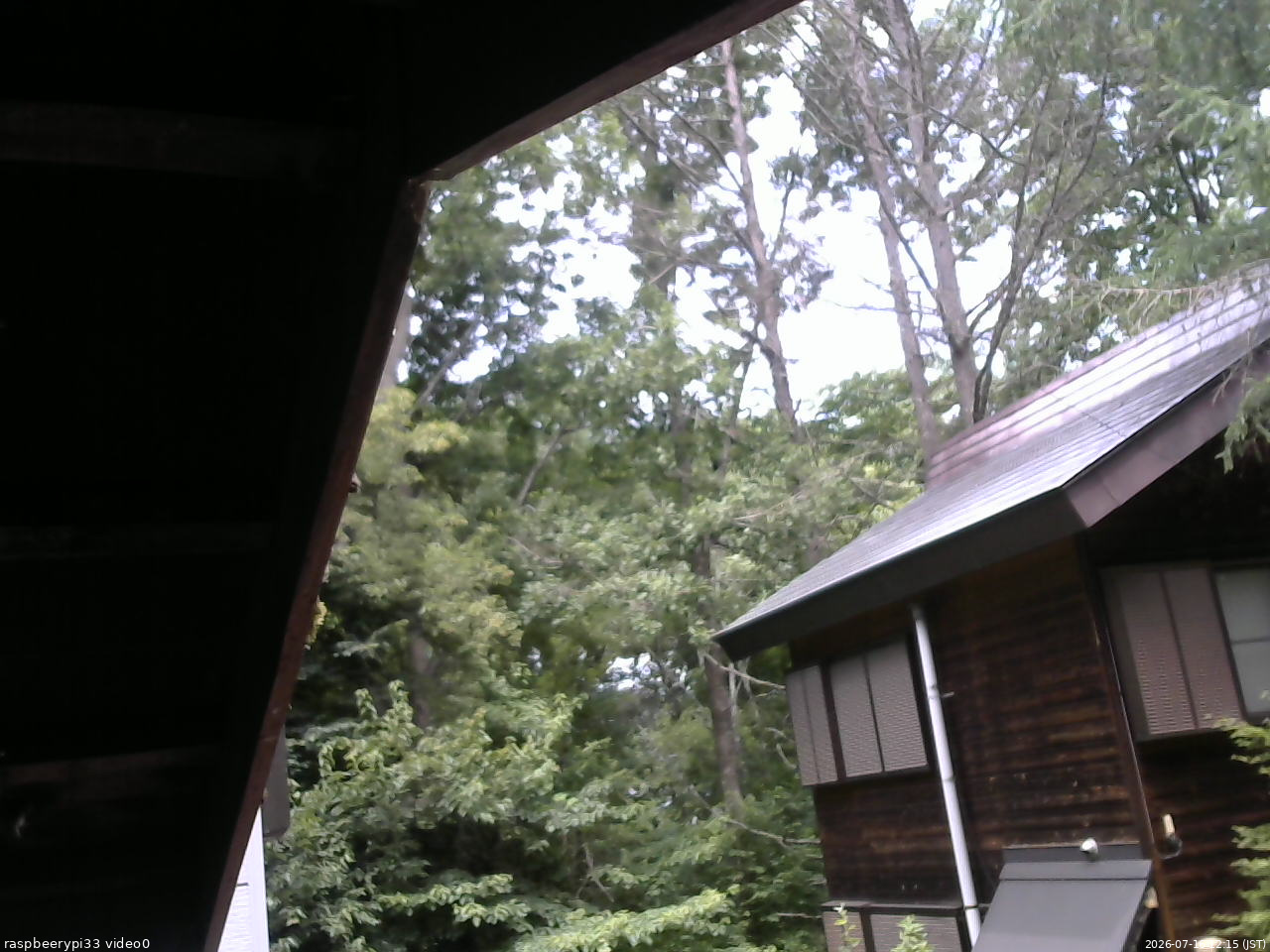 長野県菅平高原 ゆたか山荘 北側 2026/07/16 12:15