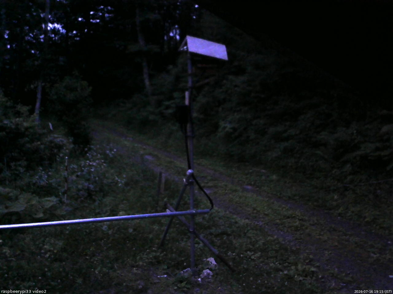 長野県菅平高原 ゆたか山荘 南側 2026/07/16 19:15