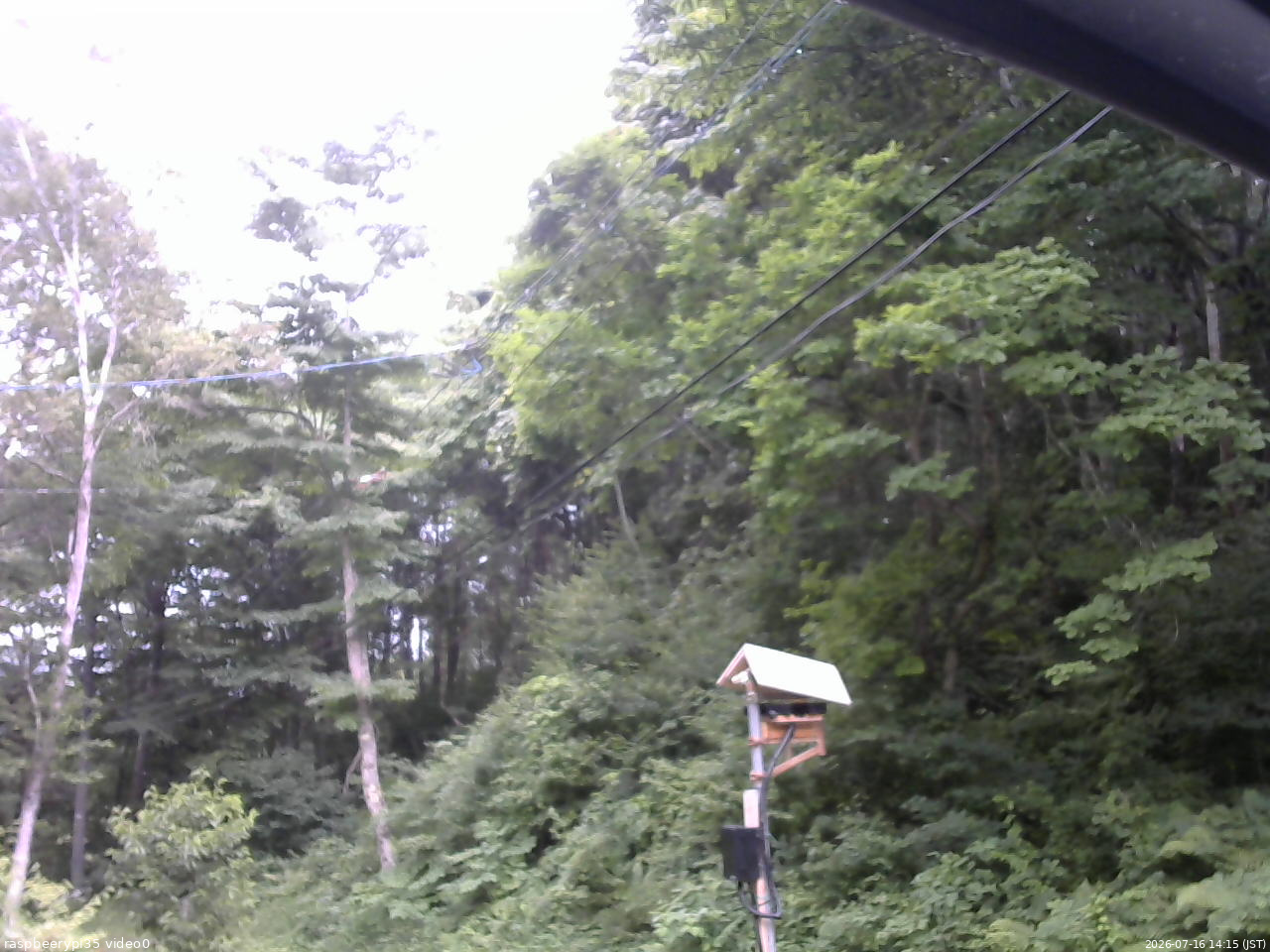 長野県菅平高原 ゆたか山荘 温度計 2026/07/16 14:15