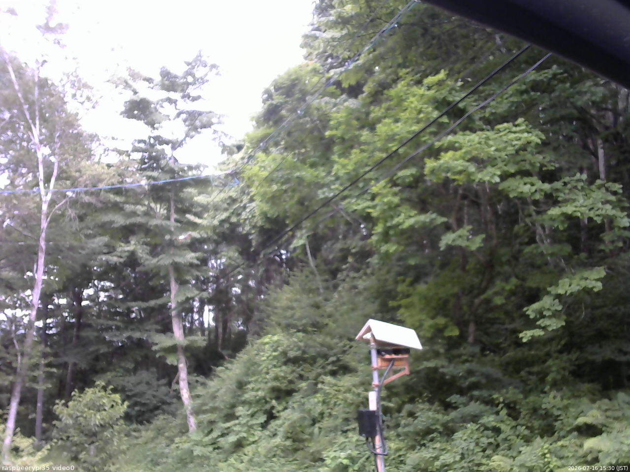 長野県菅平高原 ゆたか山荘 温度計 2026/07/16 15:30