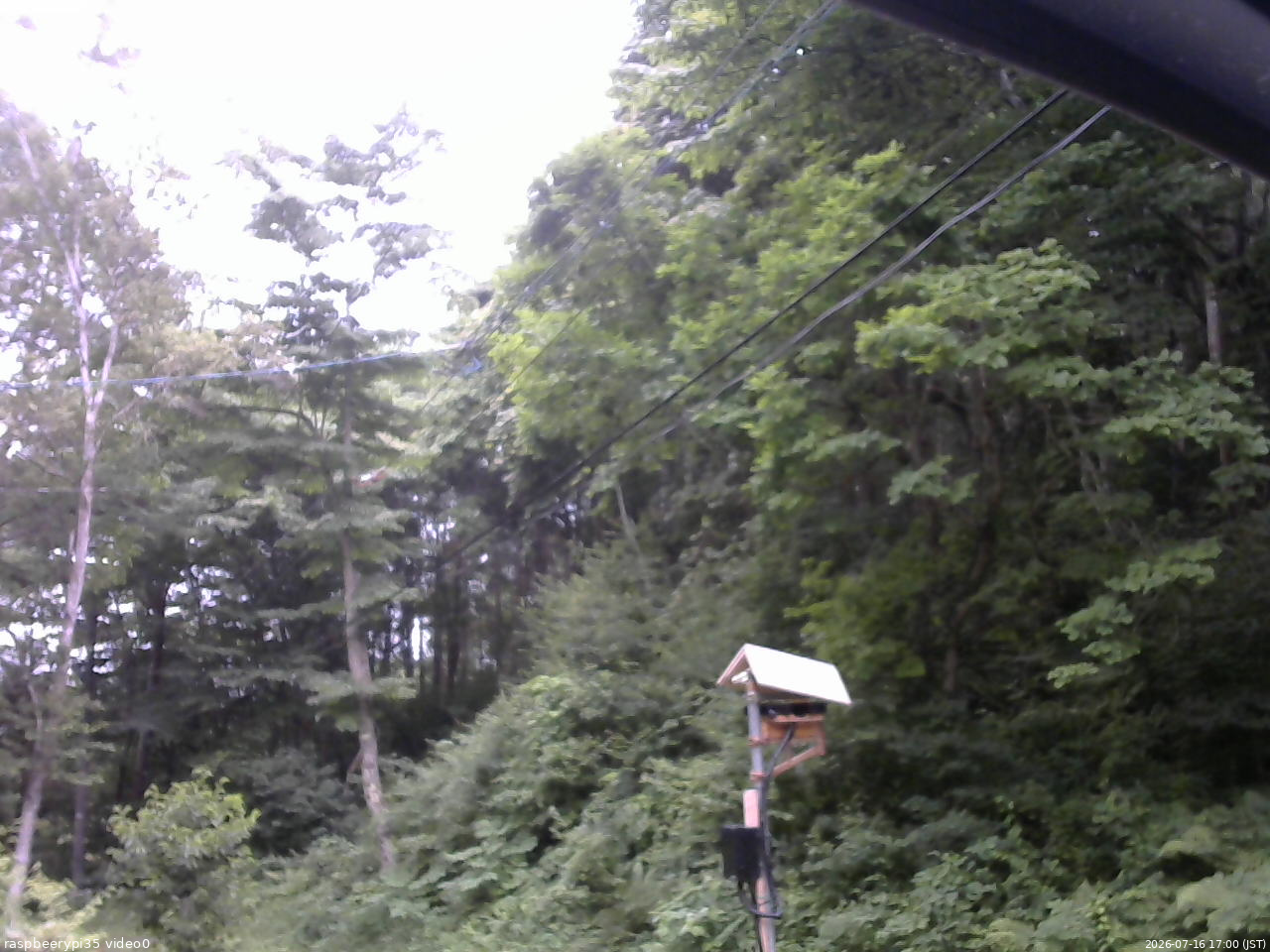 長野県菅平高原 ゆたか山荘 温度計 2026/07/16 17:00