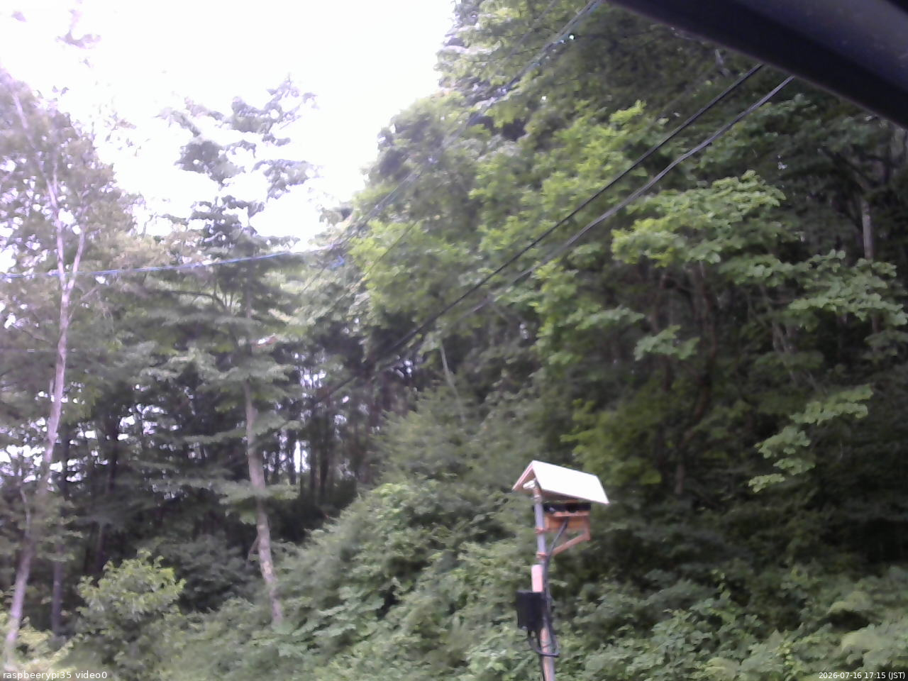 長野県菅平高原 ゆたか山荘 温度計 2026/07/16 17:15