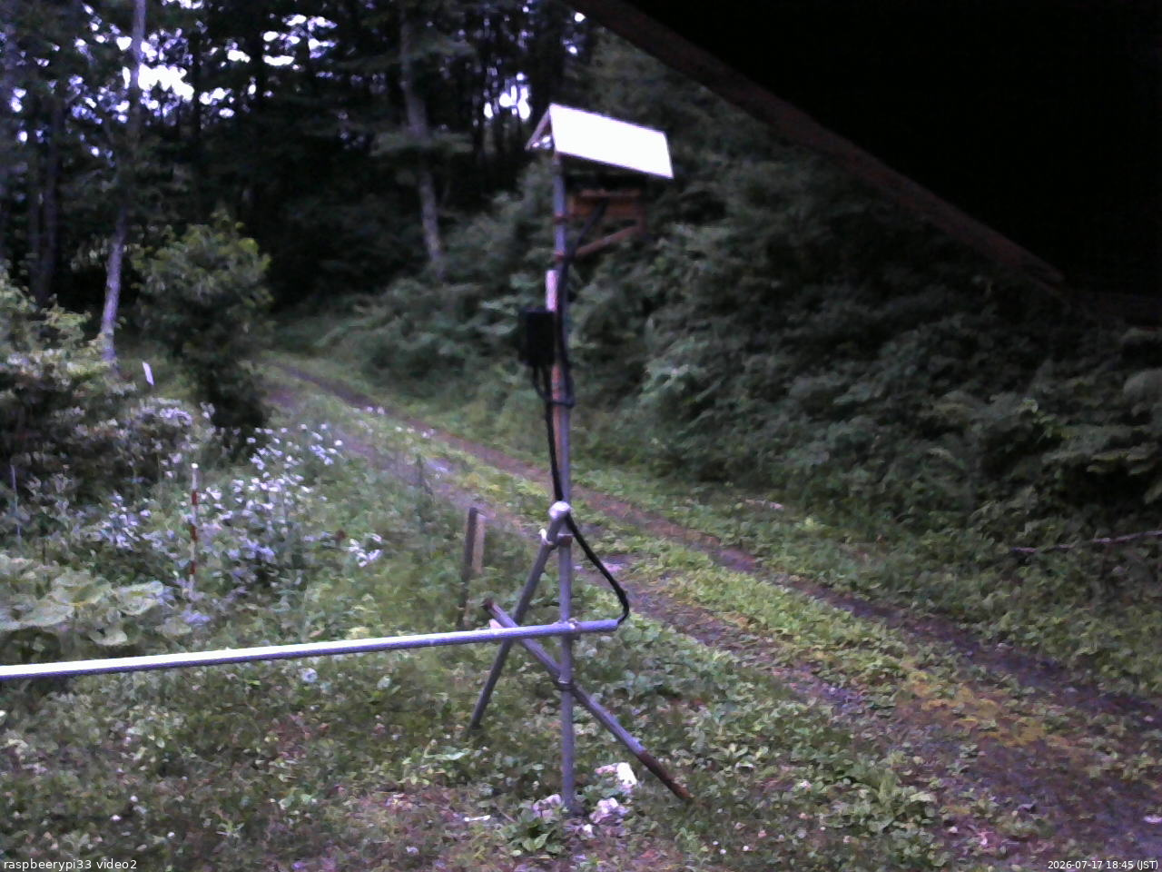 長野県菅平高原 ゆたか山荘 南側 2026/07/17 18:45
