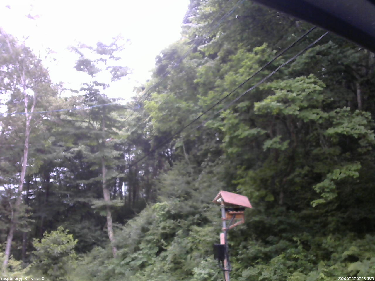 長野県菅平高原 ゆたか山荘 温度計 2026/07/17 07:15