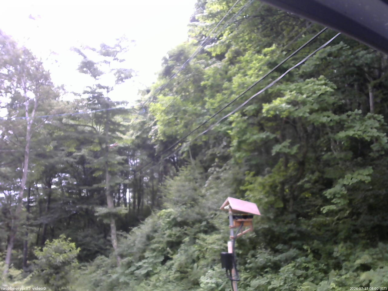 長野県菅平高原 ゆたか山荘 温度計 2026/07/17 08:00
