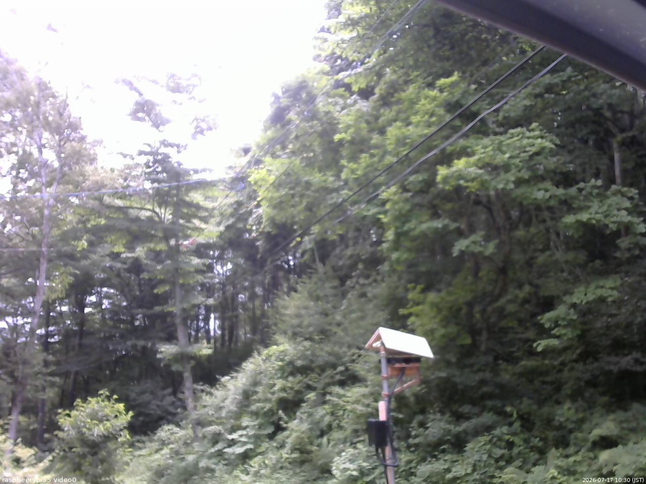 長野県菅平高原 ゆたか山荘 温度計 2026/07/17 10:30
