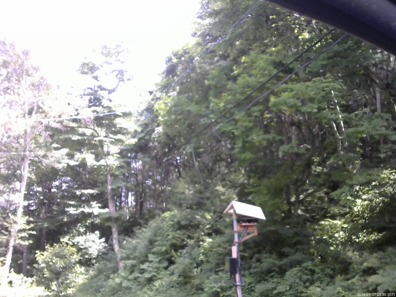 長野県菅平高原 ゆたか山荘 温度計 2026/07/17 13:30
