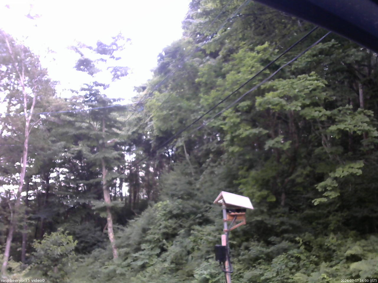 長野県菅平高原 ゆたか山荘 温度計 2026/07/17 16:00
