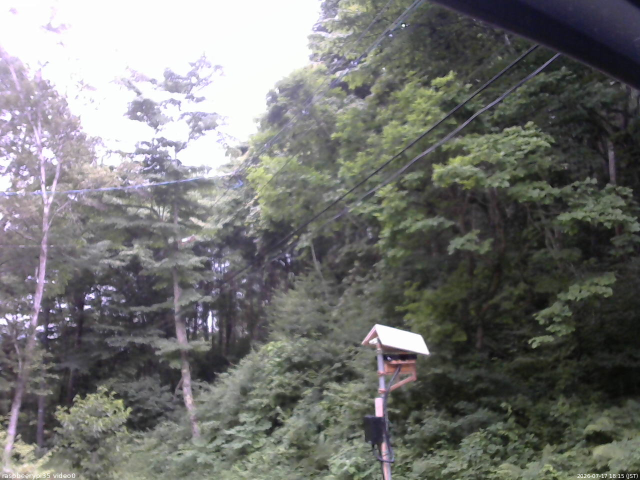 長野県菅平高原 ゆたか山荘 温度計 2026/07/17 18:15