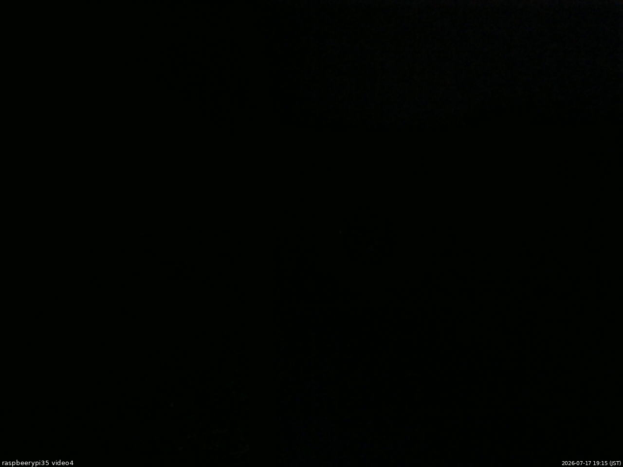 長野県菅平高原 ゆたか山荘 東側上空 2026/07/17 19:15