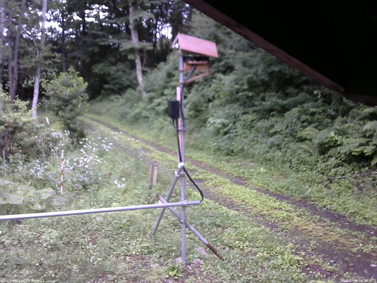 長野県菅平高原 ゆたか山荘 南側 2026/07/18 06:30