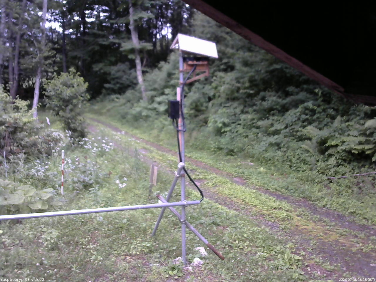 長野県菅平高原 ゆたか山荘 南側 2026/07/18 18:15
