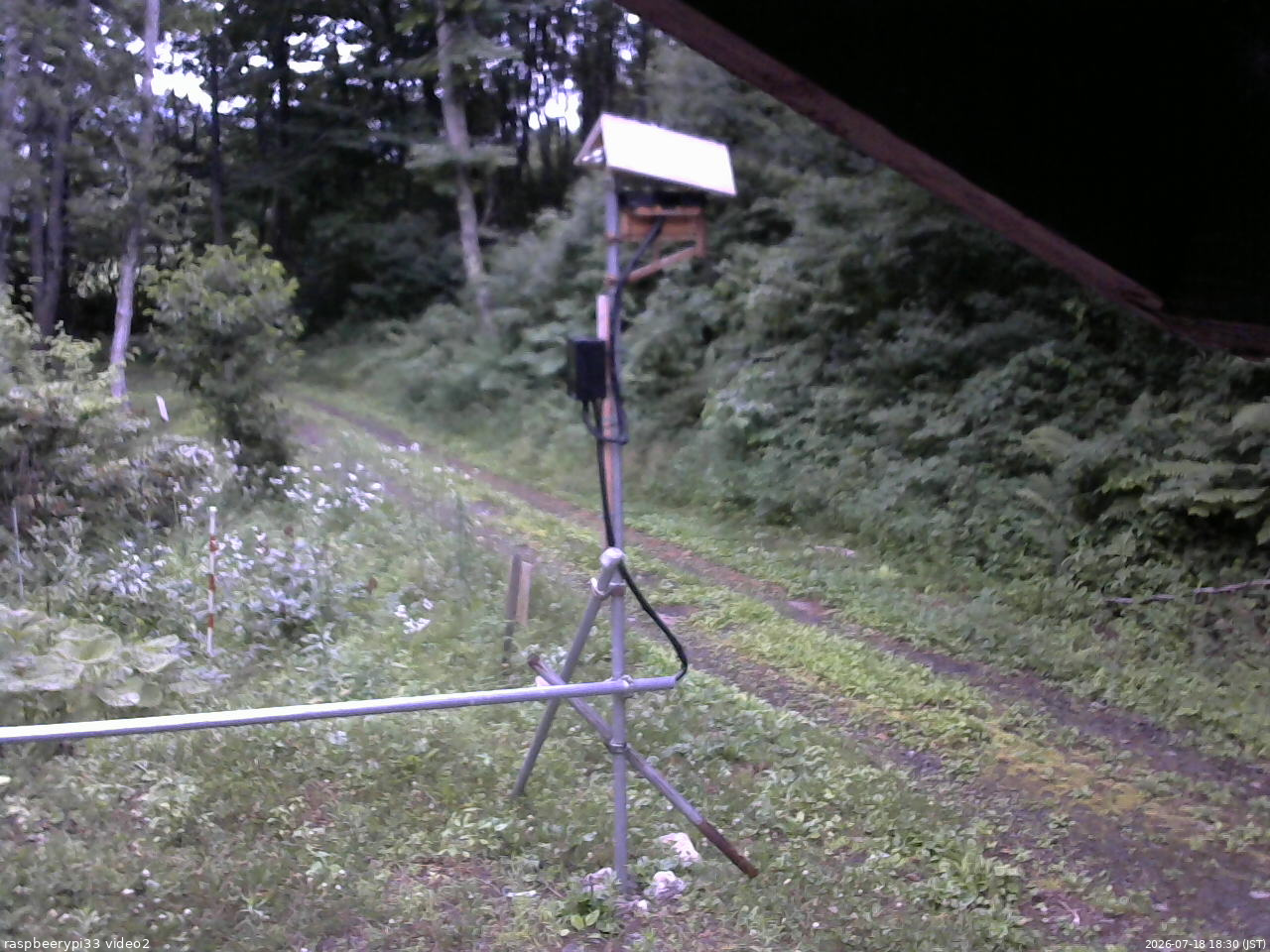 長野県菅平高原 ゆたか山荘 南側 2026/07/18 18:30