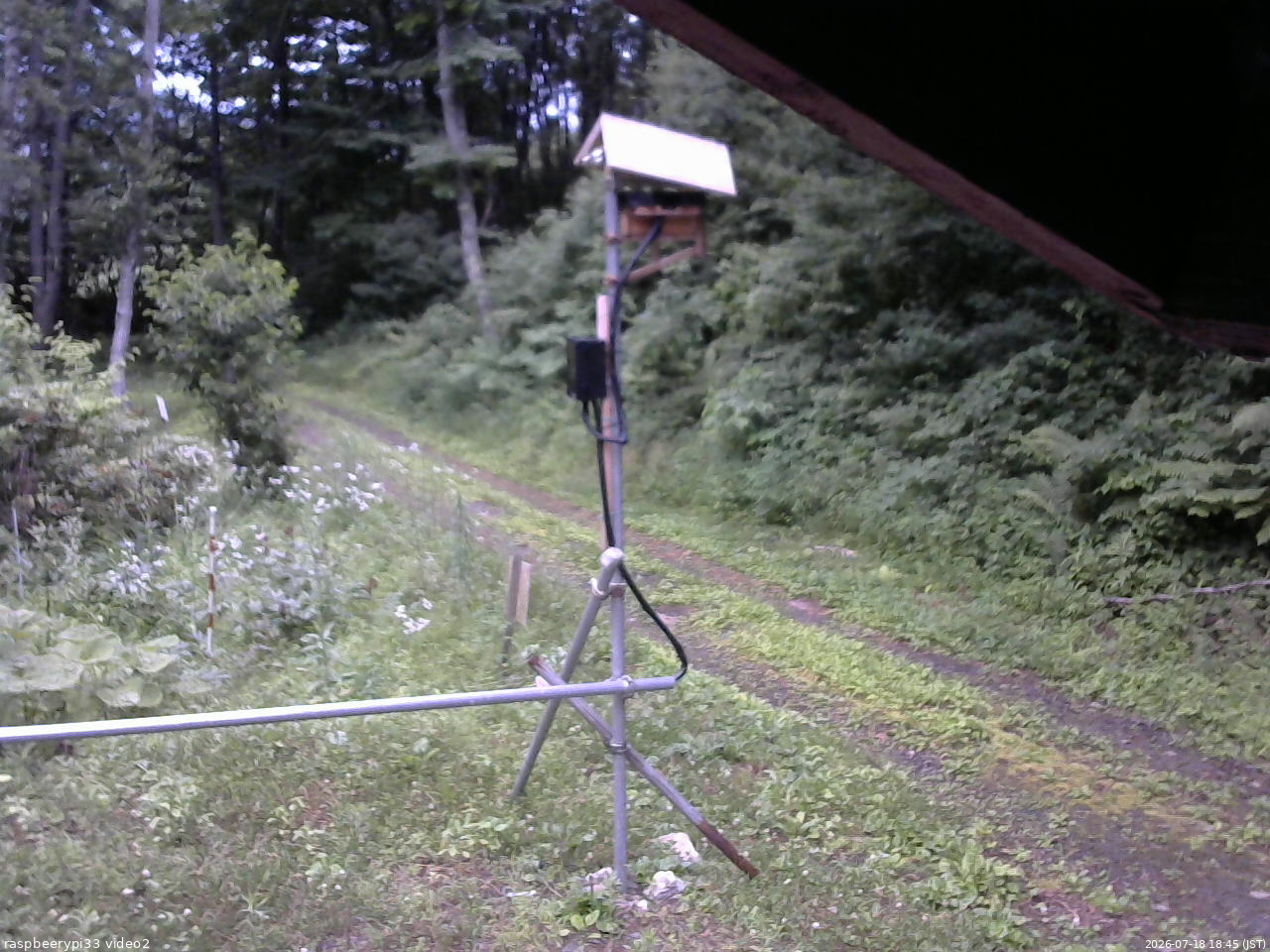 長野県菅平高原 ゆたか山荘 南側 2026/07/18 18:45