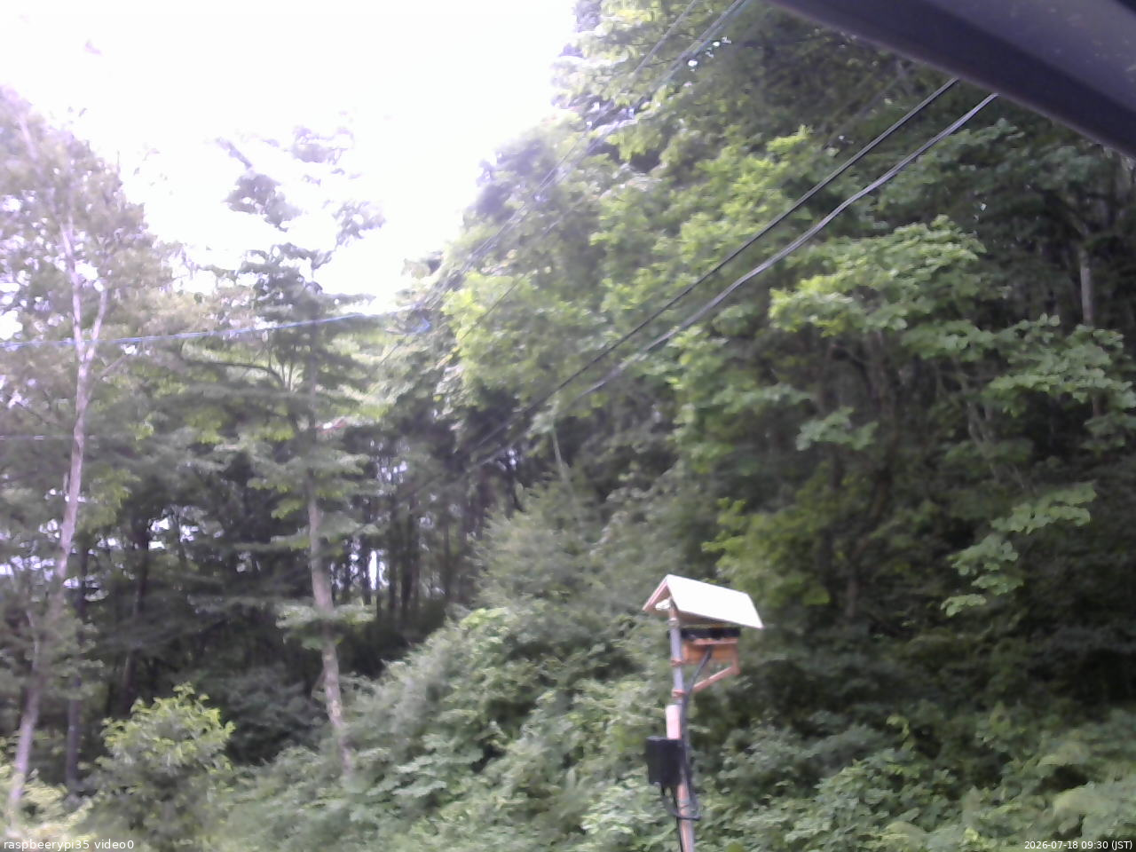 長野県菅平高原 ゆたか山荘 温度計 2026/07/18 09:30
