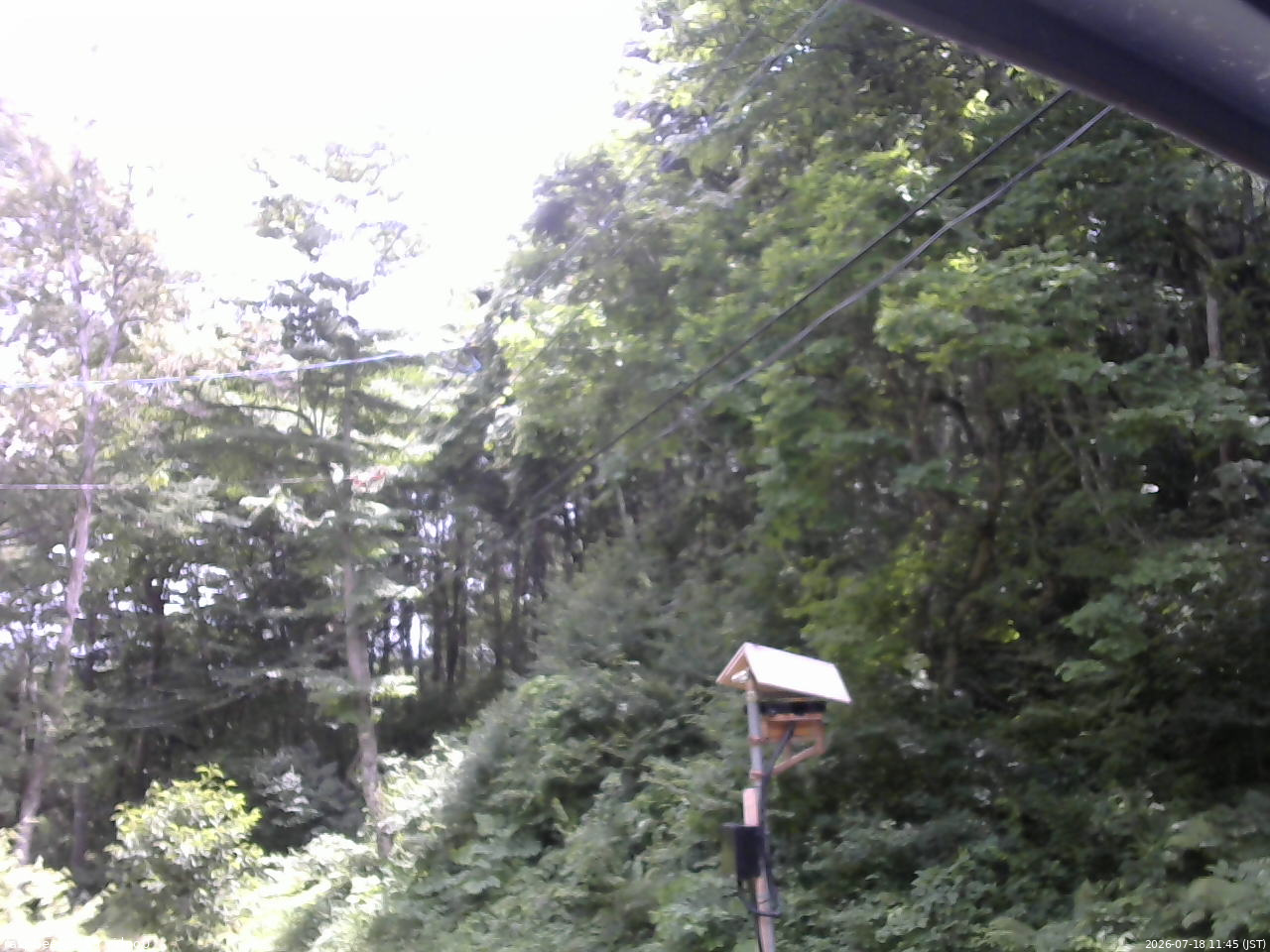 長野県菅平高原 ゆたか山荘 温度計 2026/07/18 11:45