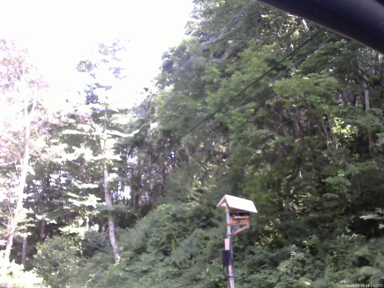 長野県菅平高原 ゆたか山荘 温度計 2026/07/18 14:15