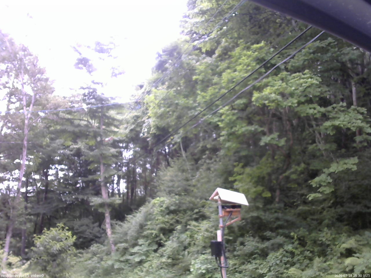 長野県菅平高原 ゆたか山荘 温度計 2026/07/18 15:30