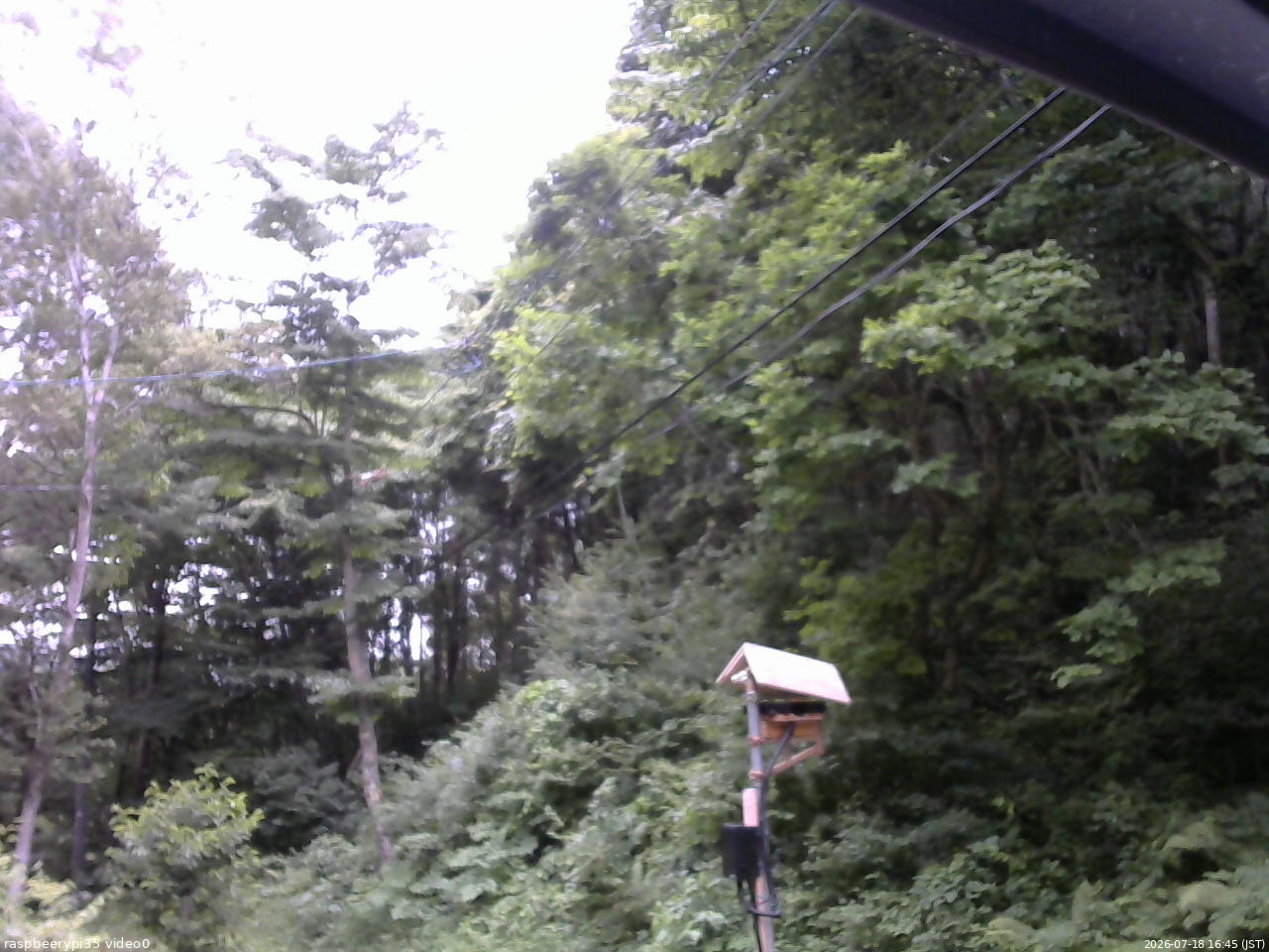 長野県菅平高原 ゆたか山荘 温度計 2026/07/18 16:45