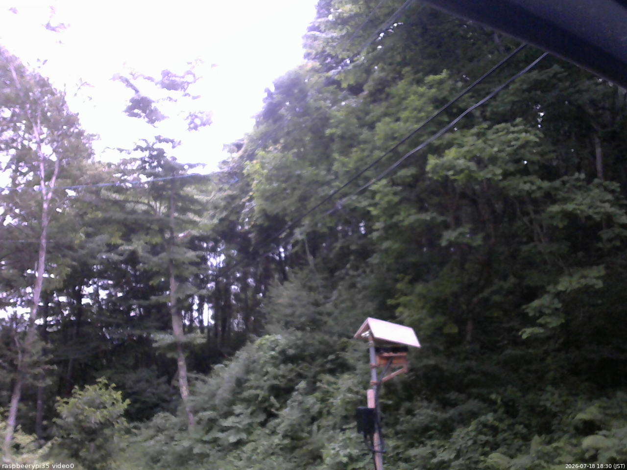 長野県菅平高原 ゆたか山荘 温度計 2026/07/18 18:30