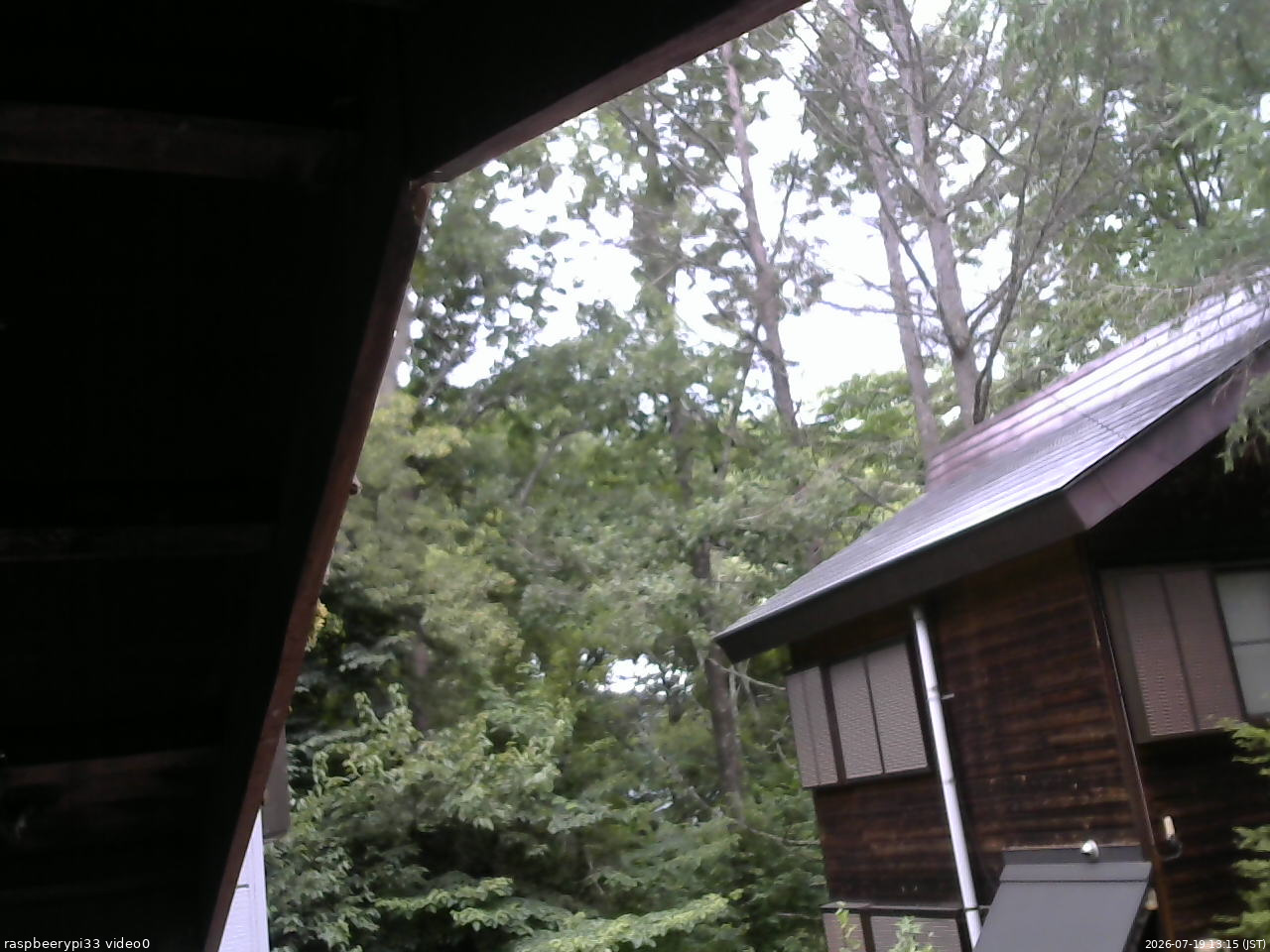 長野県菅平高原 ゆたか山荘 北側 2026/07/19 13:15