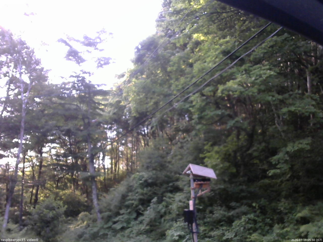 長野県菅平高原 ゆたか山荘 温度計 2026/07/19 05:30