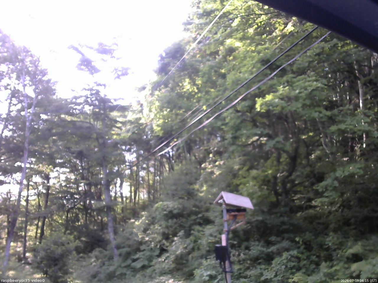 長野県菅平高原 ゆたか山荘 温度計 2026/07/19 06:15