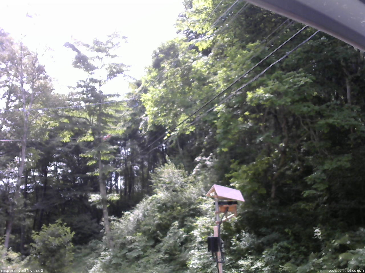 長野県菅平高原 ゆたか山荘 温度計 2026/07/19 09:00