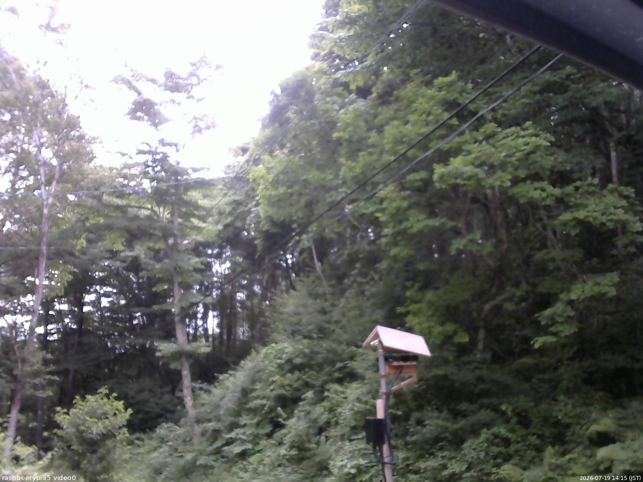 長野県菅平高原 ゆたか山荘 温度計 2026/07/19 14:15