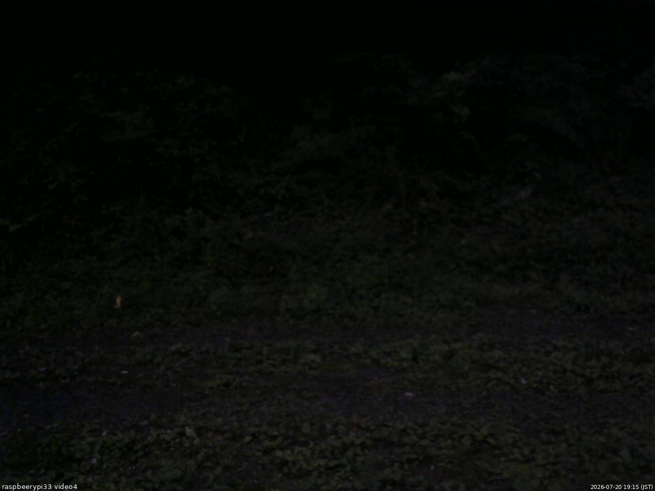 長野県菅平高原 ゆたか山荘 東側(坂下) 2026/07/20 19:15