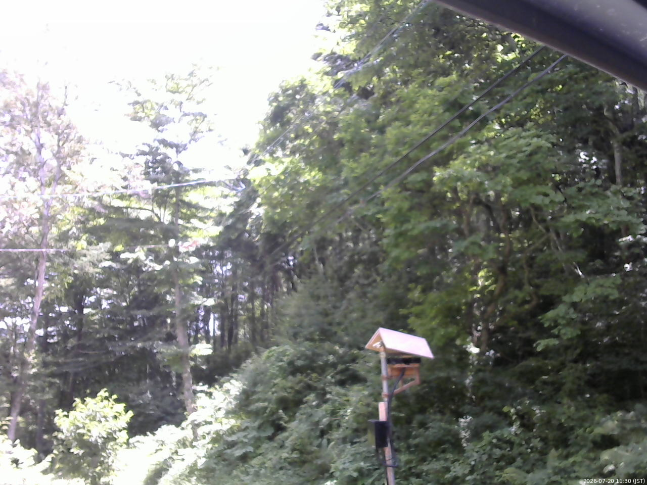 長野県菅平高原 ゆたか山荘 温度計 2026/07/20 11:30