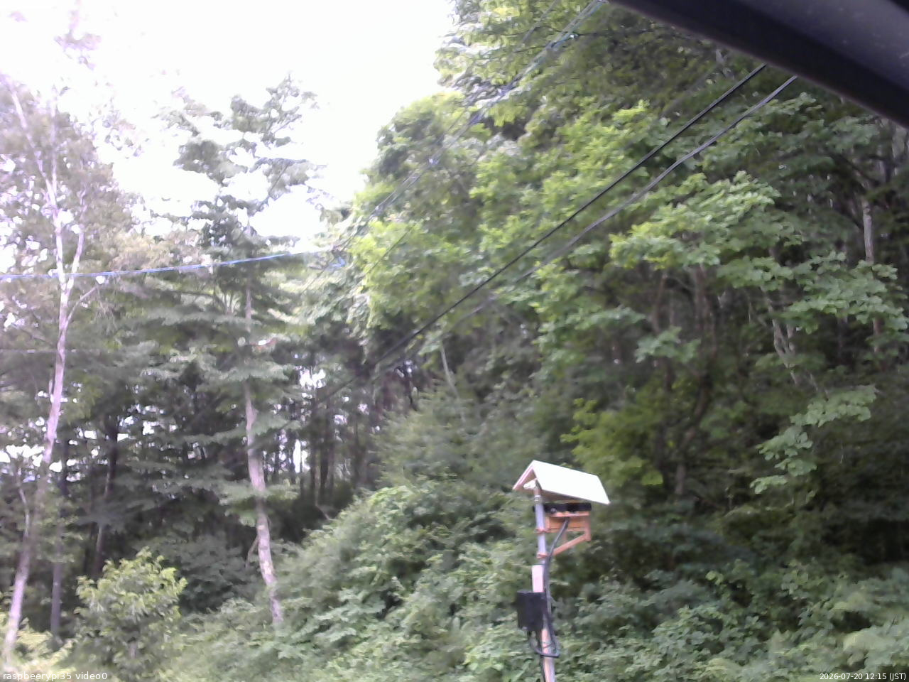 長野県菅平高原 ゆたか山荘 温度計 2026/07/20 12:15