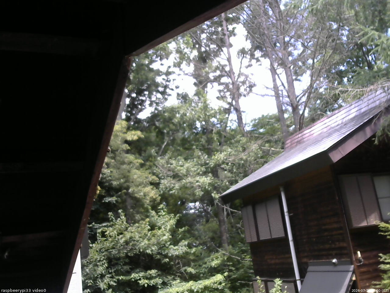 長野県菅平高原 ゆたか山荘 北側 2026/07/21 12:00