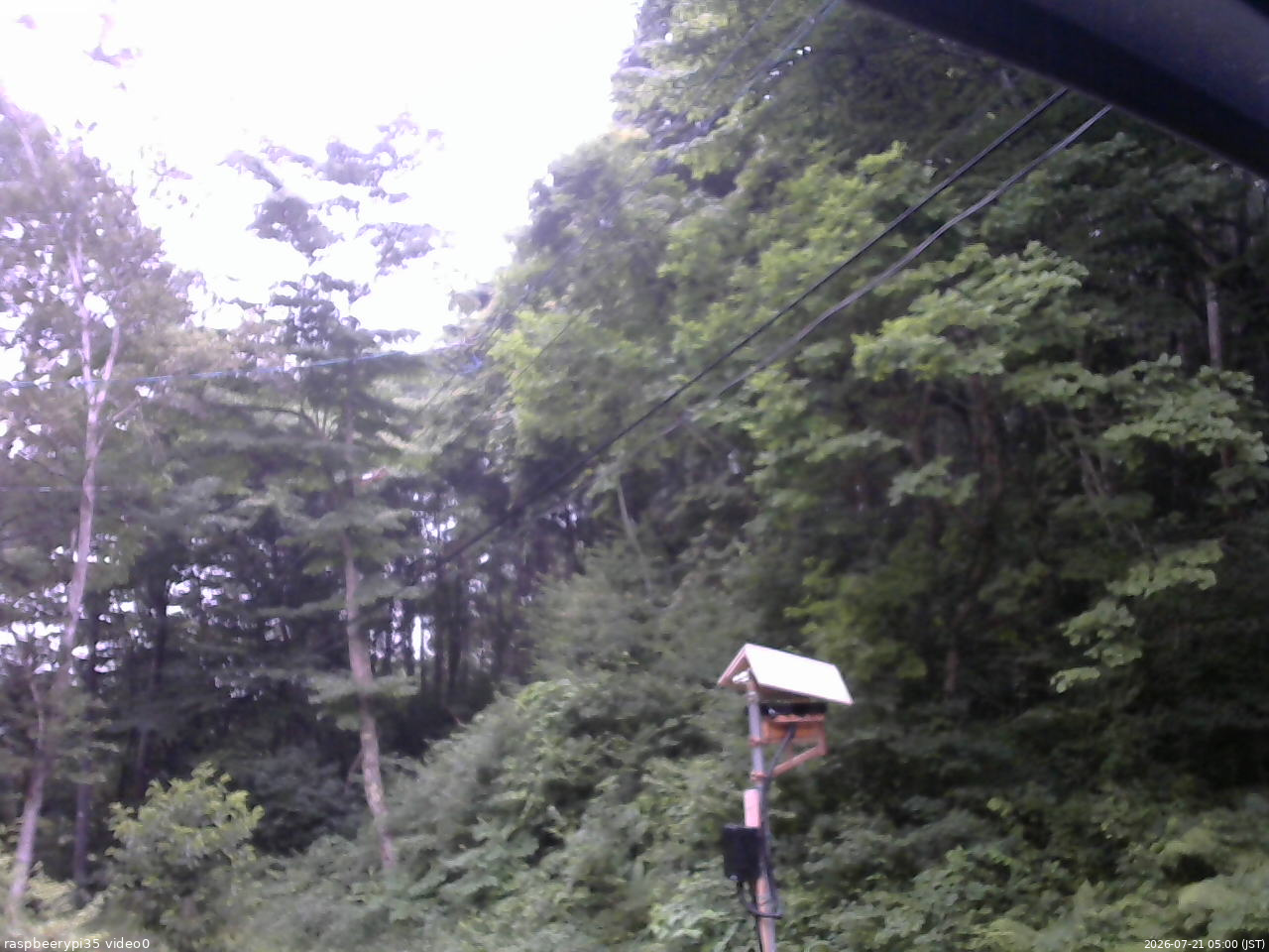 長野県菅平高原 ゆたか山荘 温度計 2026/07/21 05:00