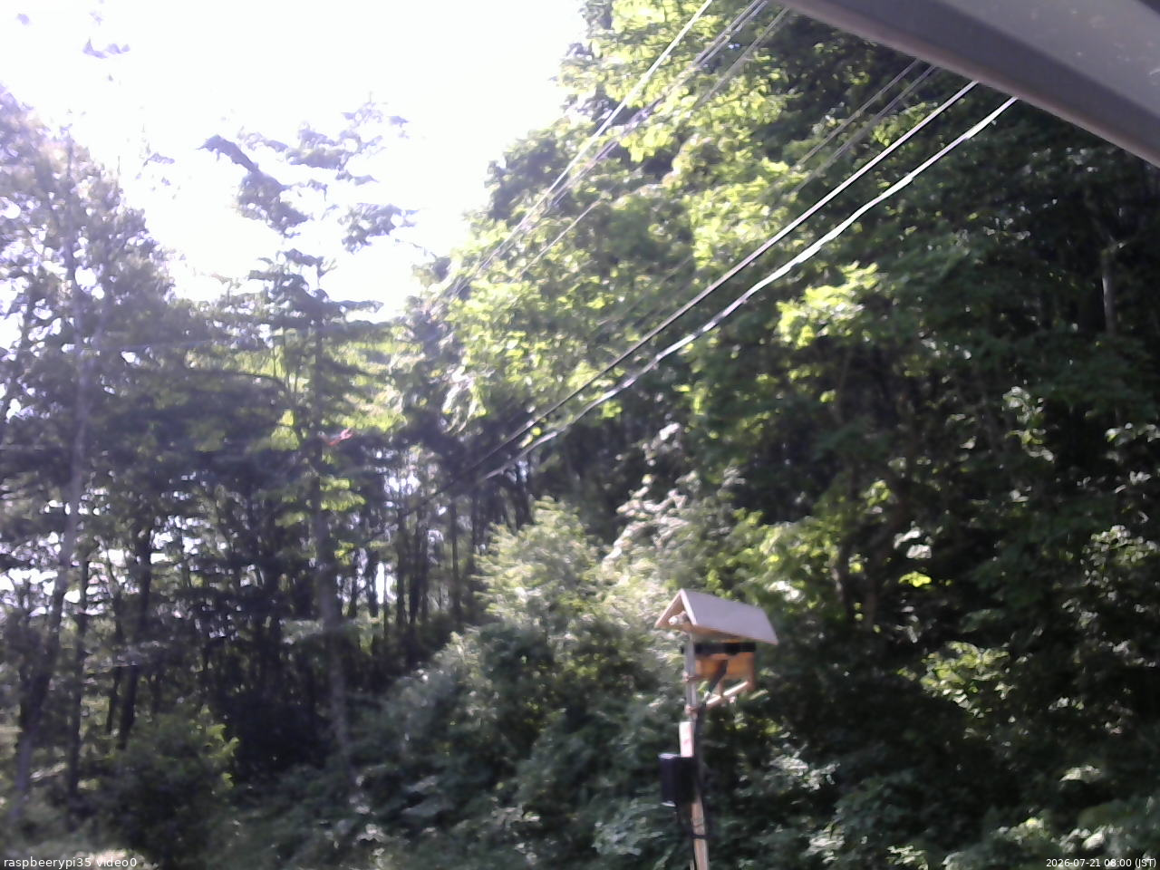 長野県菅平高原 ゆたか山荘 温度計 2026/07/21 08:00