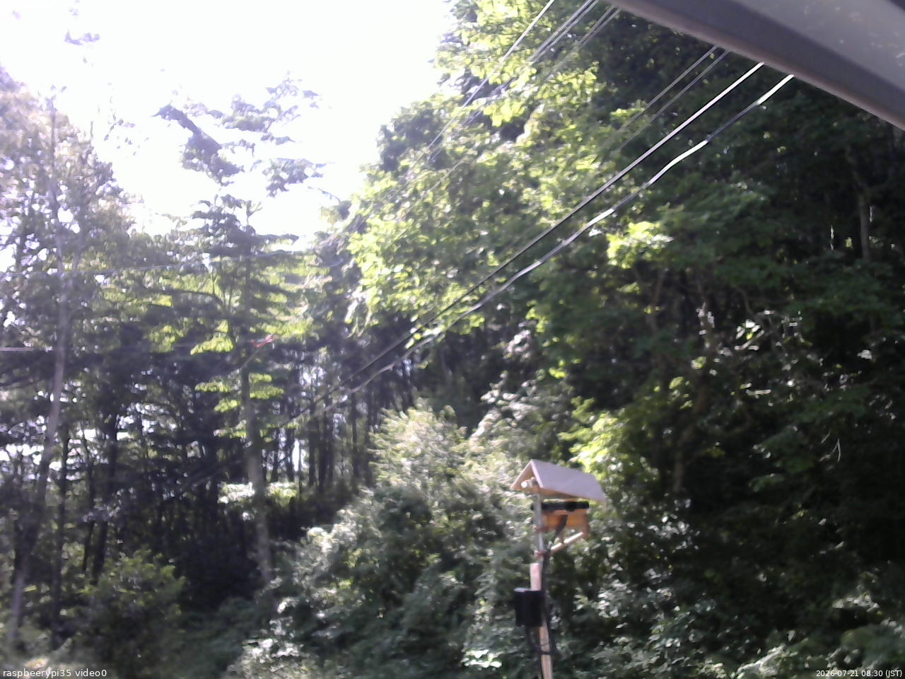長野県菅平高原 ゆたか山荘 温度計 2026/07/21 08:30