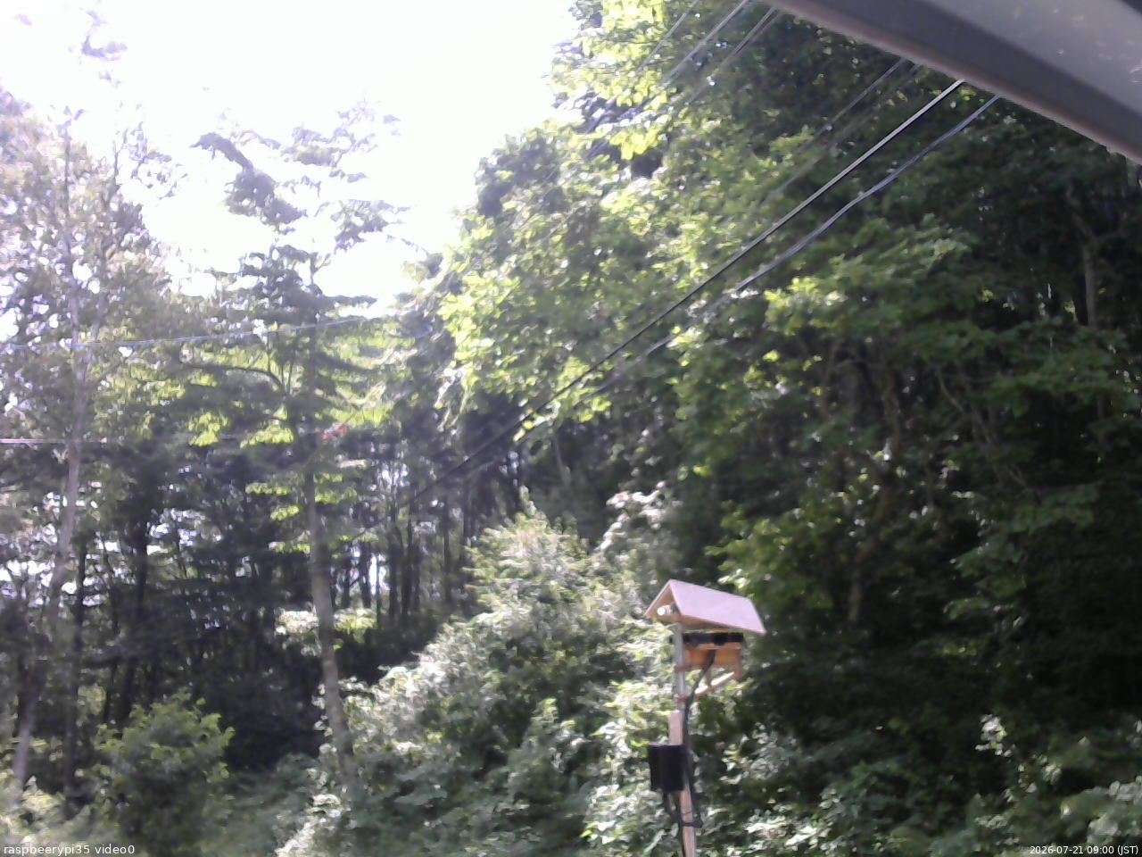 長野県菅平高原 ゆたか山荘 温度計 2026/07/21 09:00