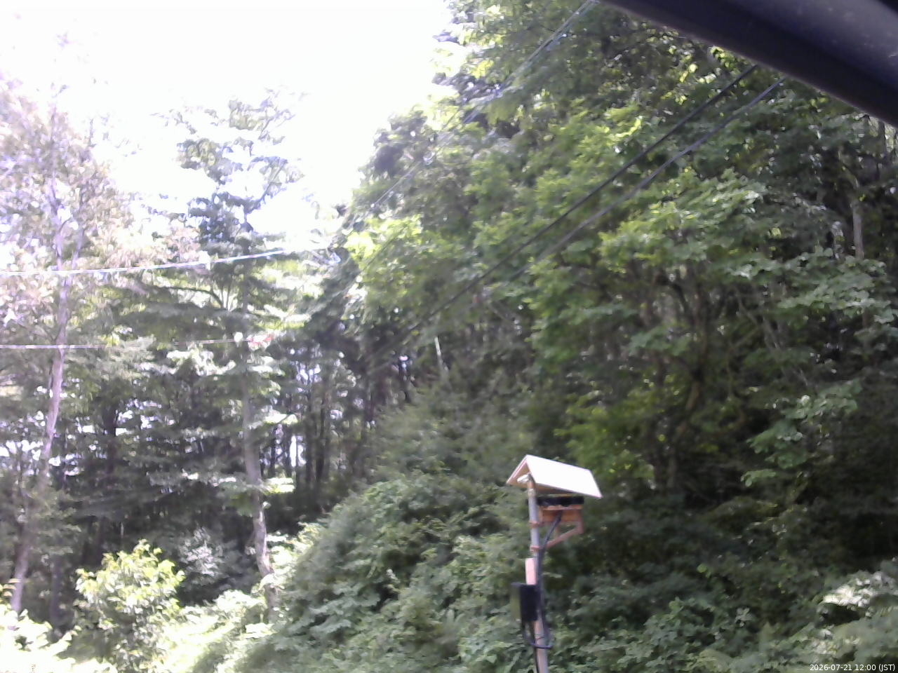 長野県菅平高原 ゆたか山荘 温度計 2026/07/21 12:00