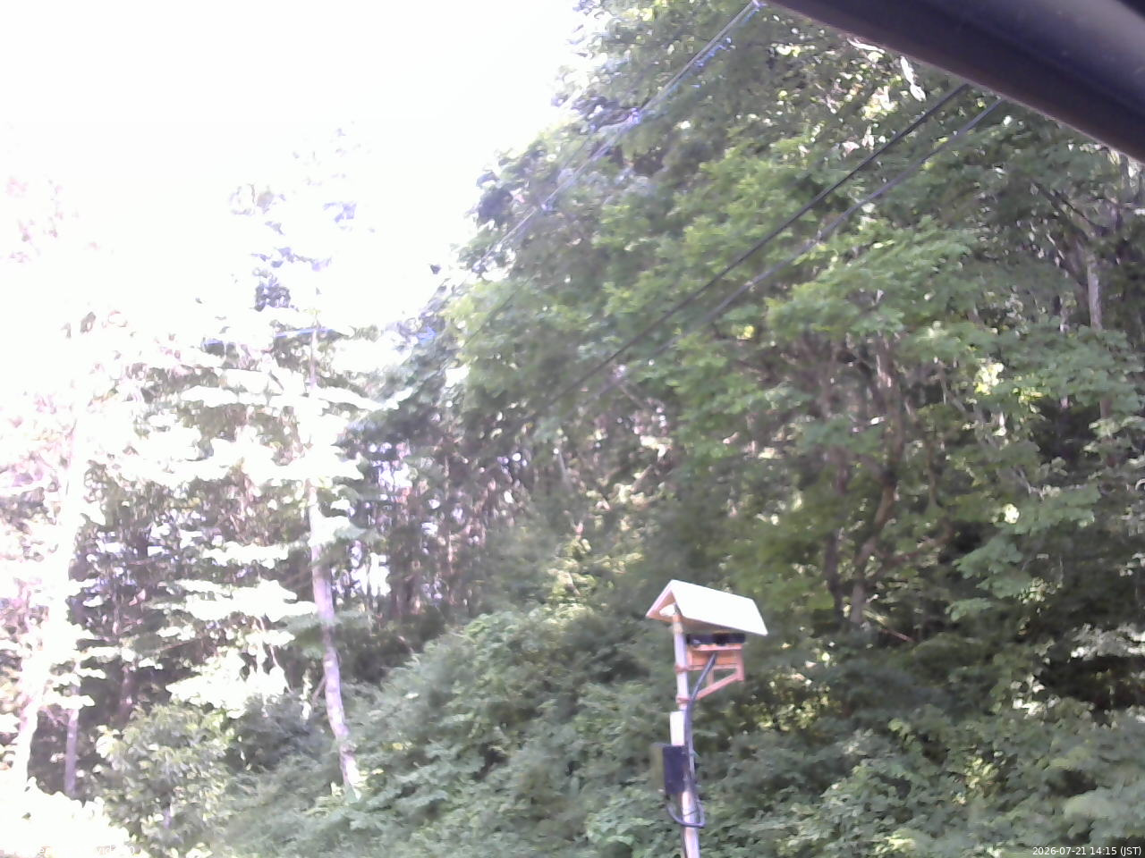 長野県菅平高原 ゆたか山荘 温度計 2026/07/21 14:15