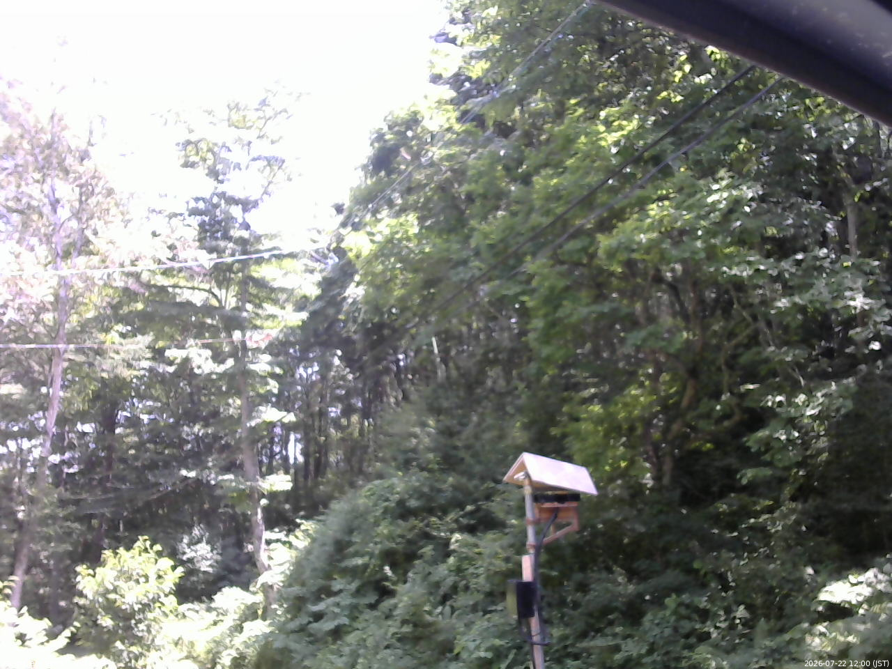 長野県菅平高原 ゆたか山荘 温度計 2026/07/22 12:00
