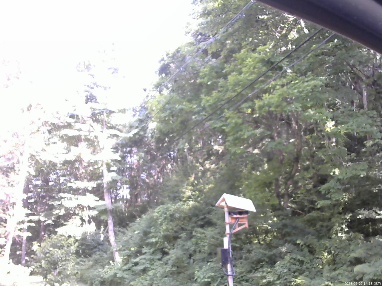 長野県菅平高原 ゆたか山荘 温度計 2026/07/22 14:15